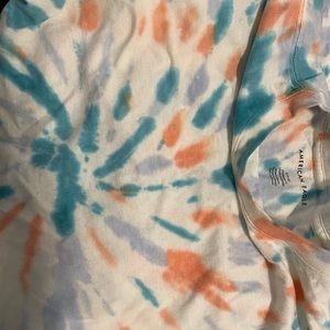 Tie dye short sleeve tee shirt
